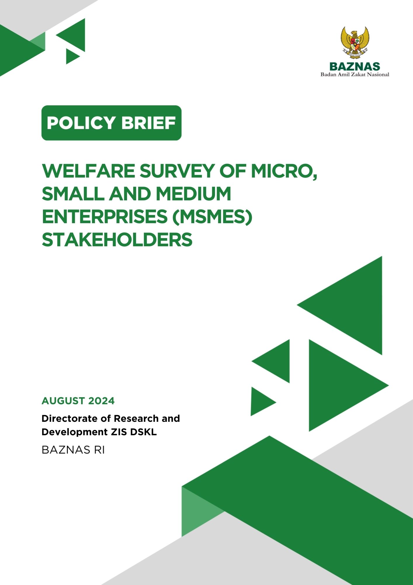 Survey on the Welfare of Micro, Small, and Medium Enterprises (MSMEs) Entrepreneurs