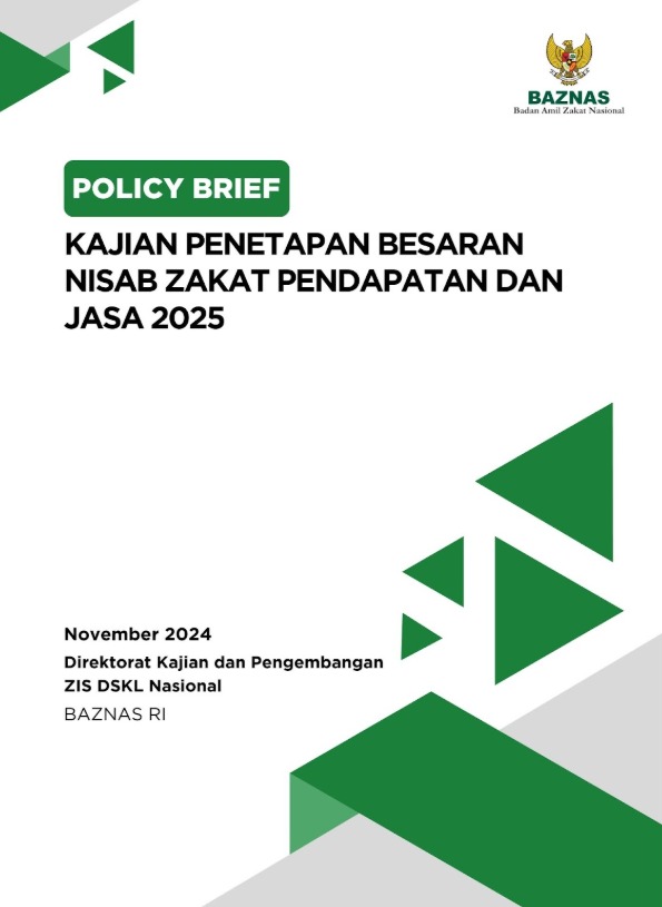 Kajian Penetapan Nishab Pendapatan dan Jasa Tahun 2025